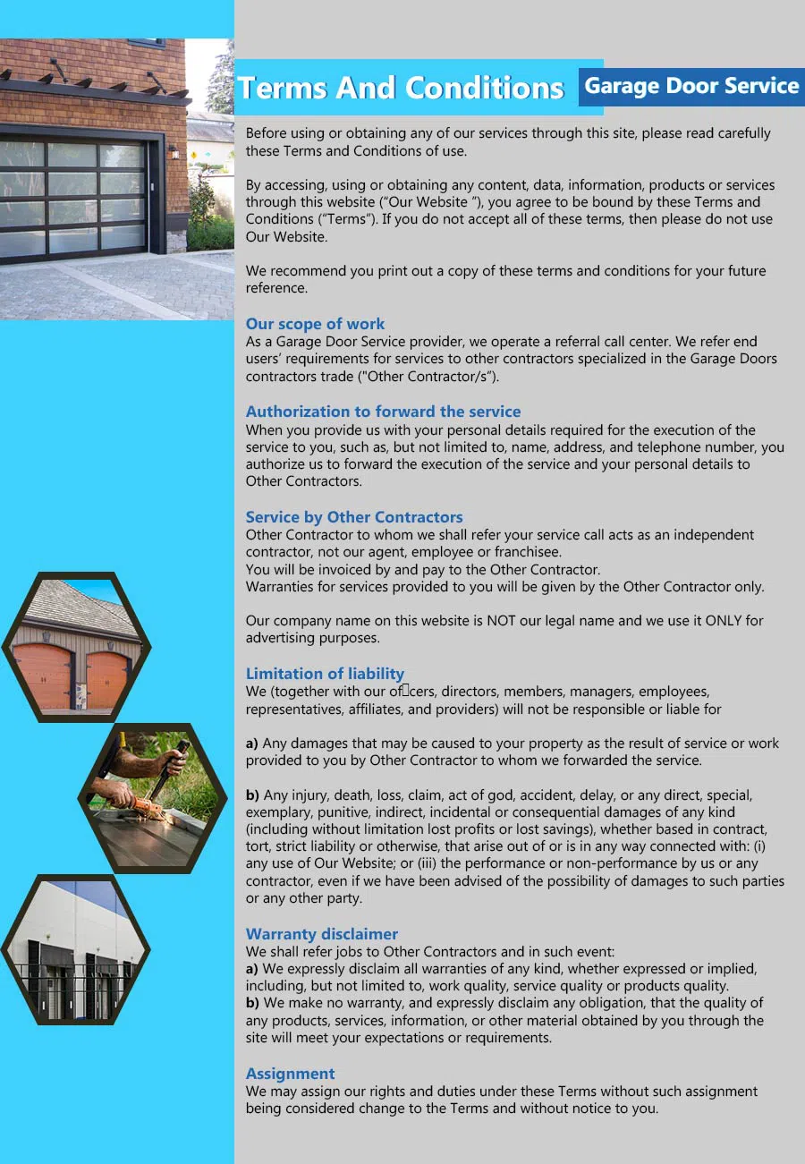 Capitol Garage Doors Hurst, TX 817-677-6069 - terms4